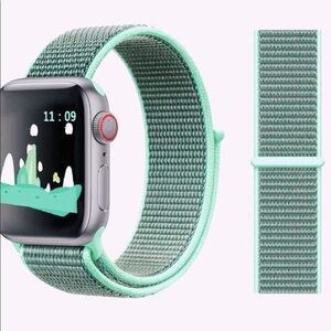 2 for 1 bundle Watch Nylon Replacement Band spearmint 42/44 plus free watchband